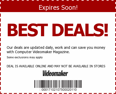 Videomaker Magazine Promo Code