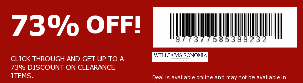 Williams Sonoma Coupon