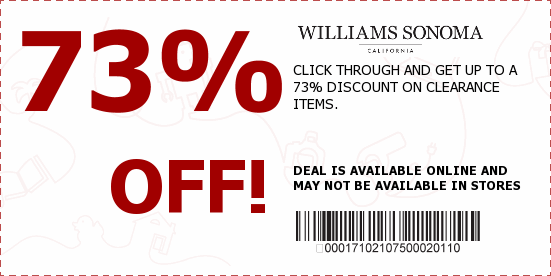 Williams Sonoma Coupons