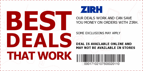 Zirh Coupons