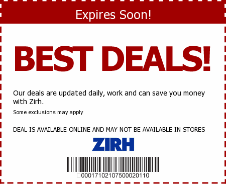 Zirh Promo Code