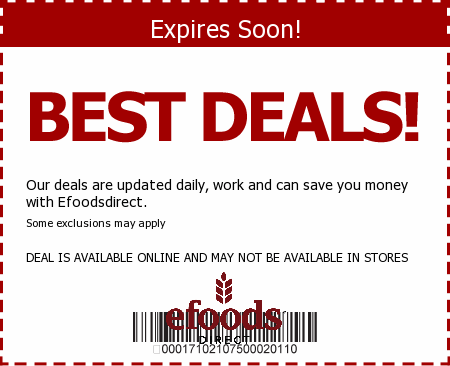 eFoodsDirect Promo Code