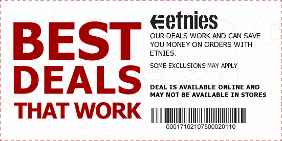 etnies Coupons