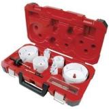 Milwaukee 49-22-4155 18 Piece Master Plumbers Ice Hardened Hole Saw Kit Coupons