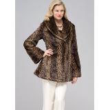 Jones New York Faux Leopard Jacket Brown Multi Coupons