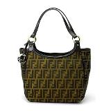 Fendi Zucca Chef Shoppers Tote Bag - Brown Coupons