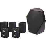 Pinnacle Systems Front Row Center 300W 5.1-Channel Home Theater Speakers with Subwoofer Coupons