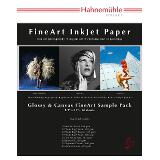 Hahnemuhle Glossy/Canvas Sample Pack 8.5X11 - 16 sheets Coupons