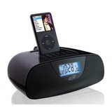 iLive IC308B Projection Clock Radio with Dock for iPod Coupons