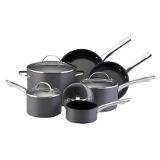 FarberWare Hard Anodized Cookware Set - Gray (10 Pc) Coupons